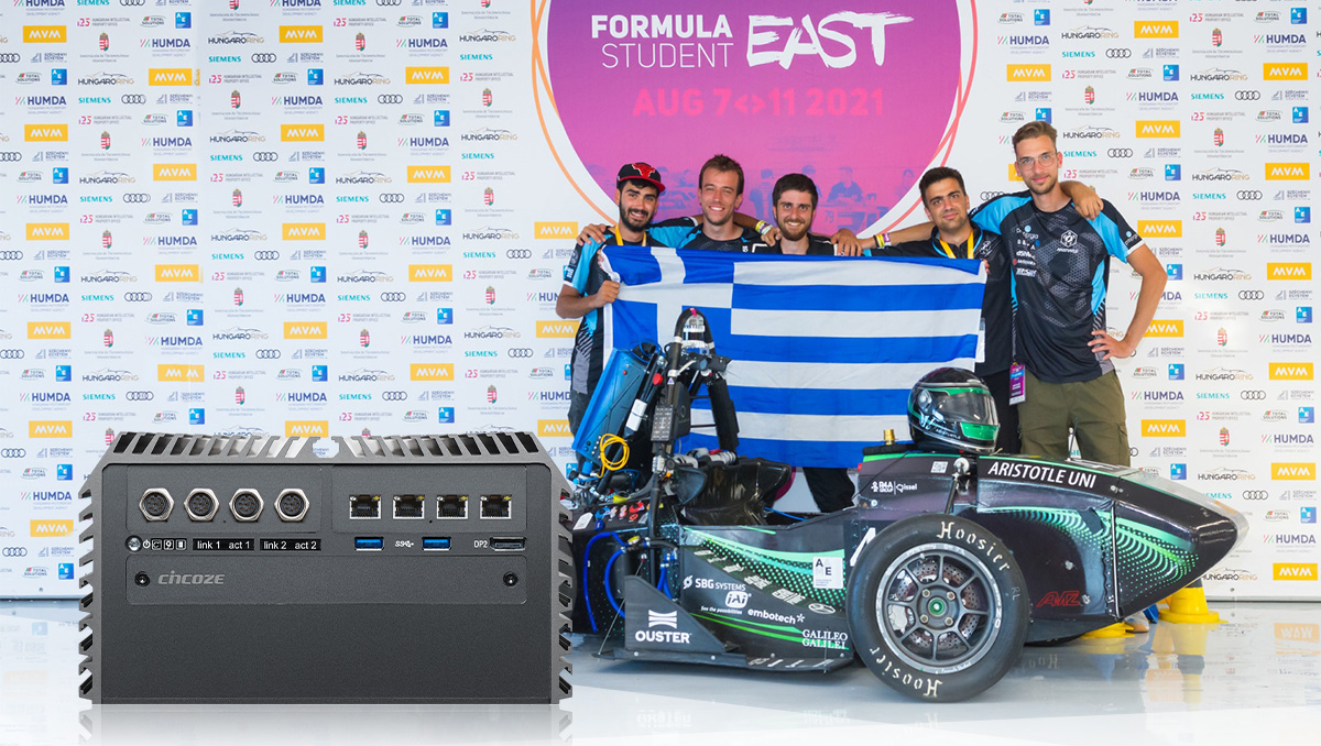 Cincoze DS-1202 Powers Aristurtle Driverless Race Cars in the Formula Student