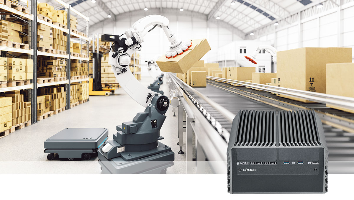 德承 DS-1202 加速工厂自主移动机器人布署 提升厂内物流效率