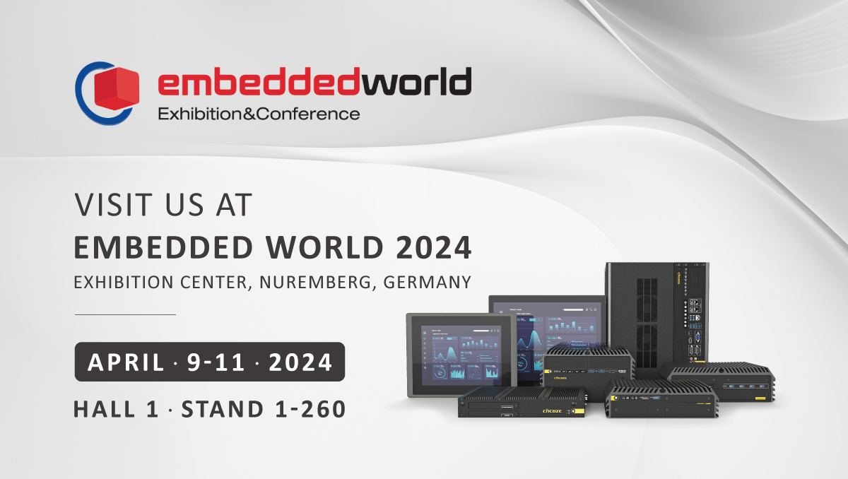 Visit Cincoze at Embedded World 2024!