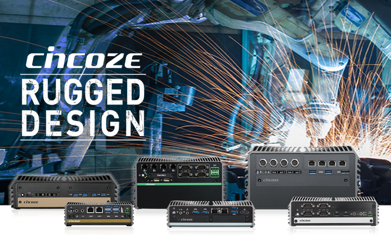 Cincoze Rugged Design for Harsh Environments