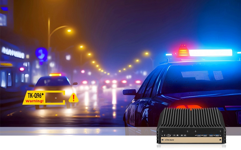 Next Evolution in Law Enforcement: Cincoze DX-1100 Powers Police In-vehicle Surveillance System