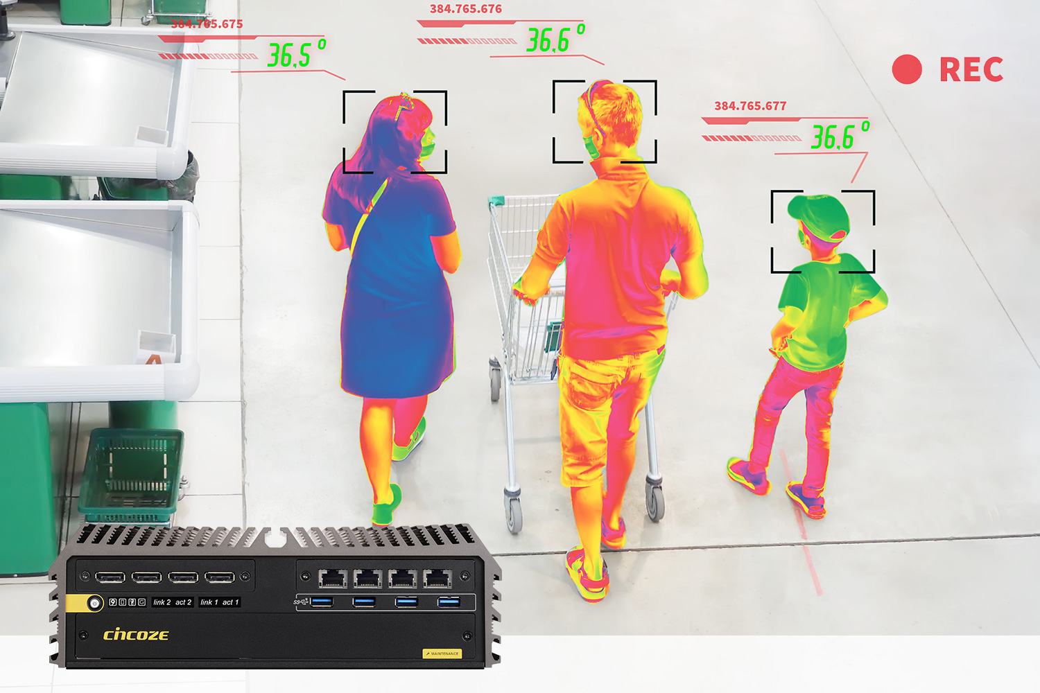 Cincoze GM-1000 Performs Computer Vision for Thermal Imaging Systems