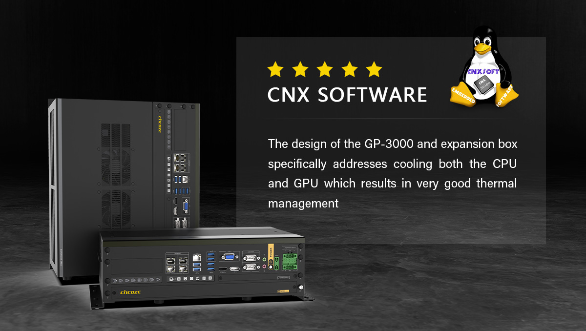 Cincoze GP-3000 In-Depth Review by CNX SOFTWARE