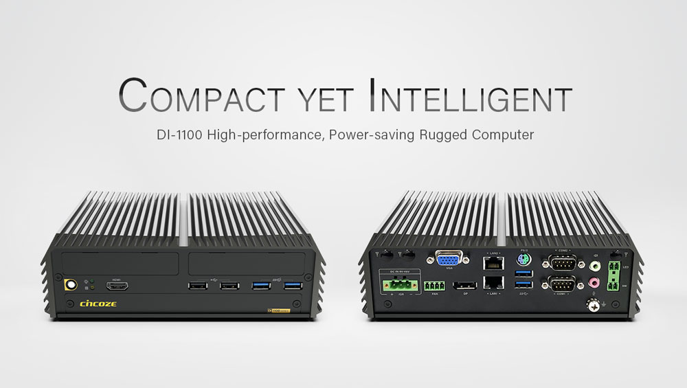 Cincoze Releases New DI-1100 High-Performance Power-Saving Rugged Industrial Computer