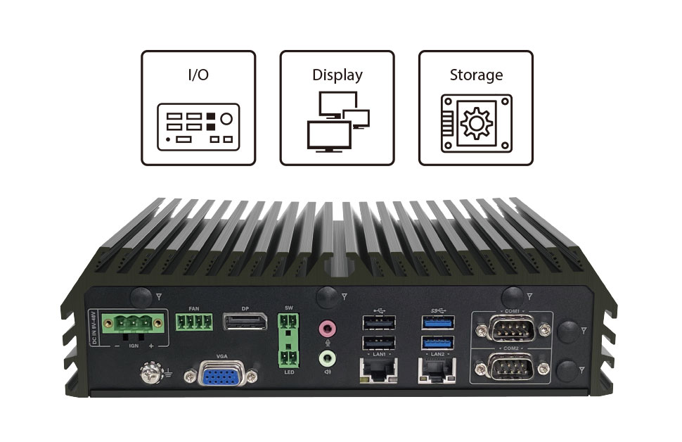 通用的 I/O 和连接性