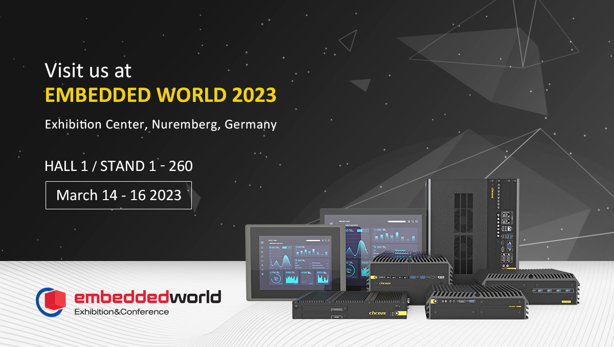 Visit Cincoze at Embedded World 2023!