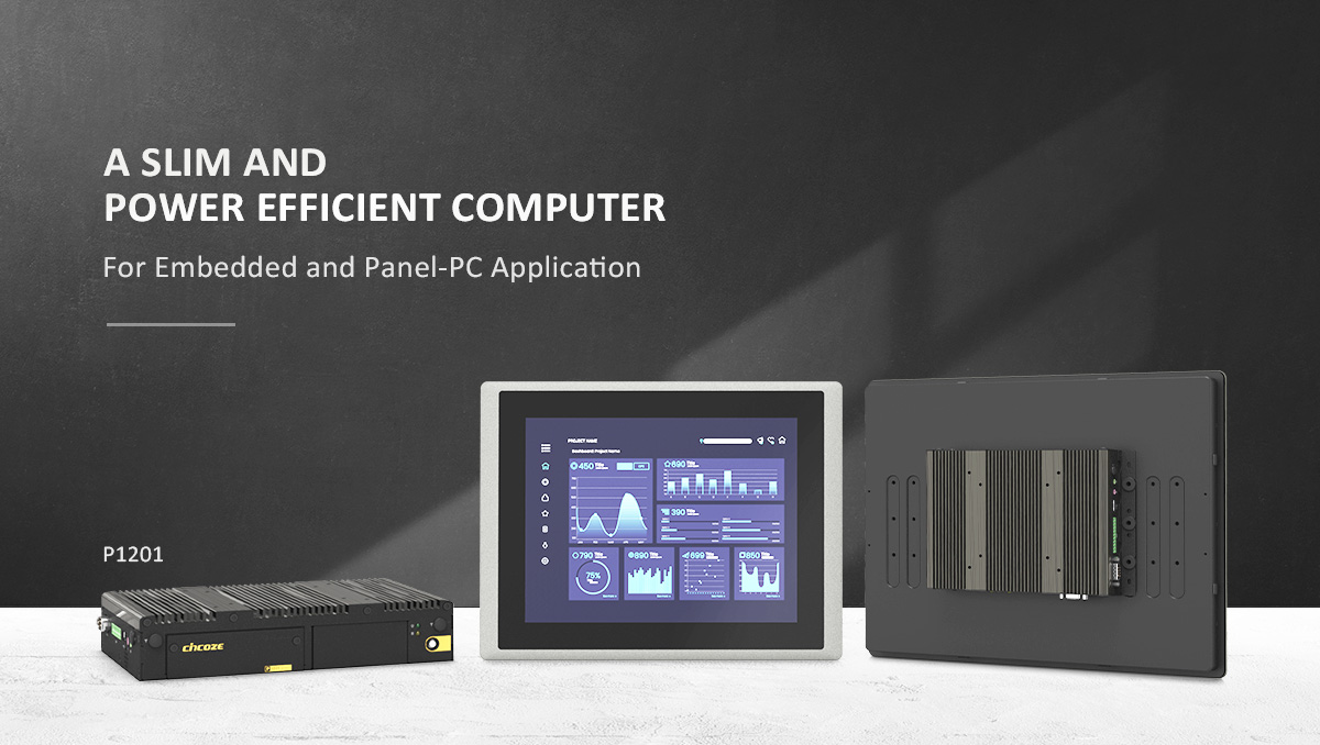 Cincoze Announces New Thin Embedded Dual-purpose Computer - P1201 Series, Combining Performance and Flexibility