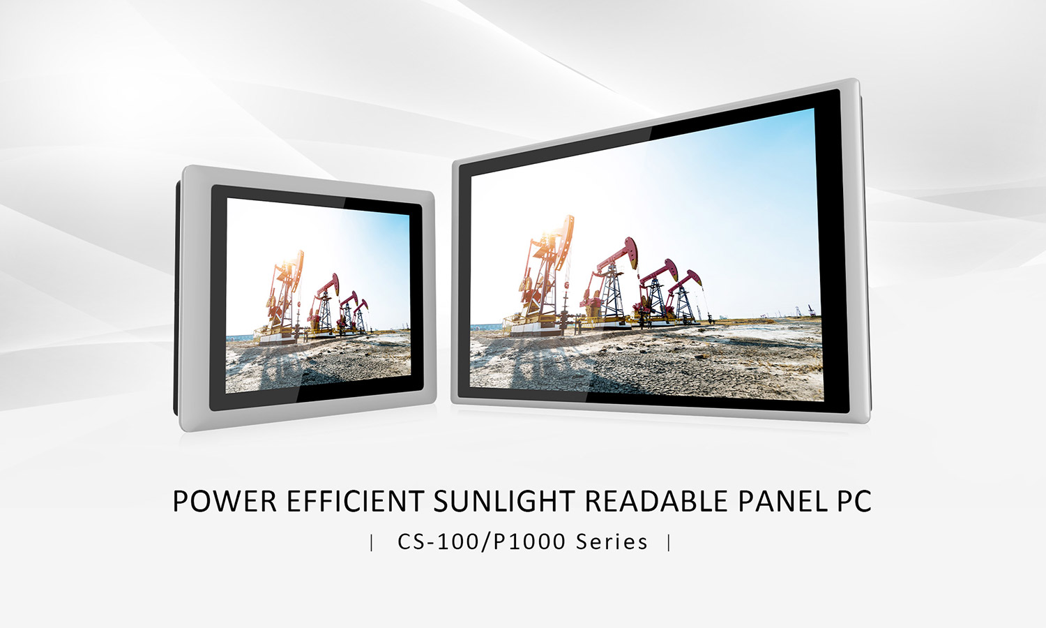 Cincoze Power Efficient Sunlight Readable Panel PC - CS-100/P1000 Series