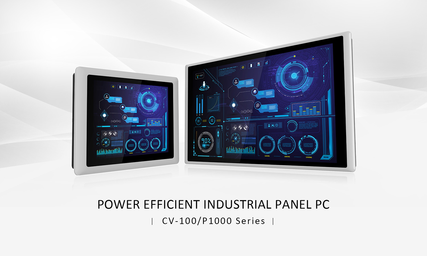 Cincoze power efficient industrial panel pc - CV-100/P1000 Series