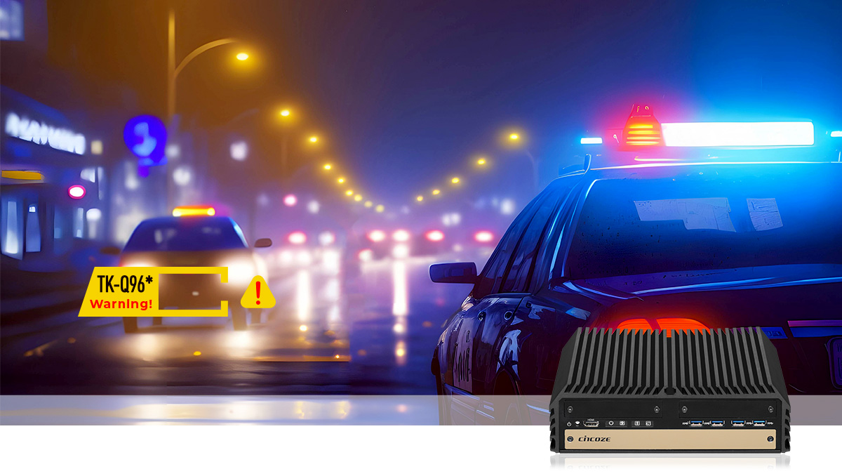Next Evolution in Law Enforcement: Cincoze DX-1100 Powers Police In-vehicle Surveillance System