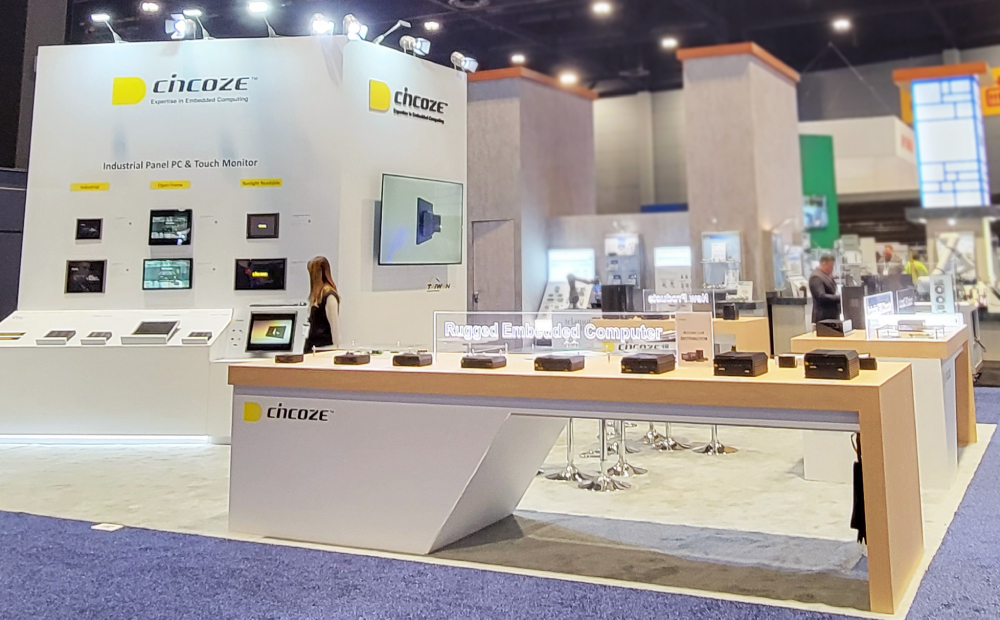 Booth panorama