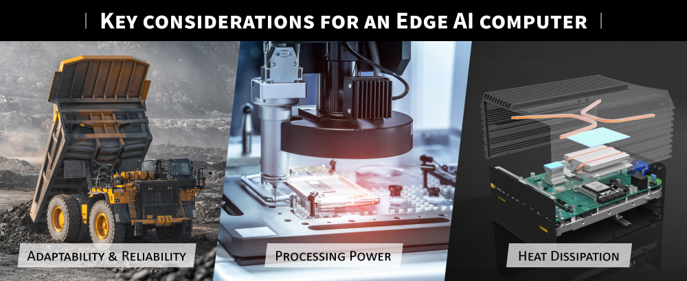 Key considerations for an Edge AI computer