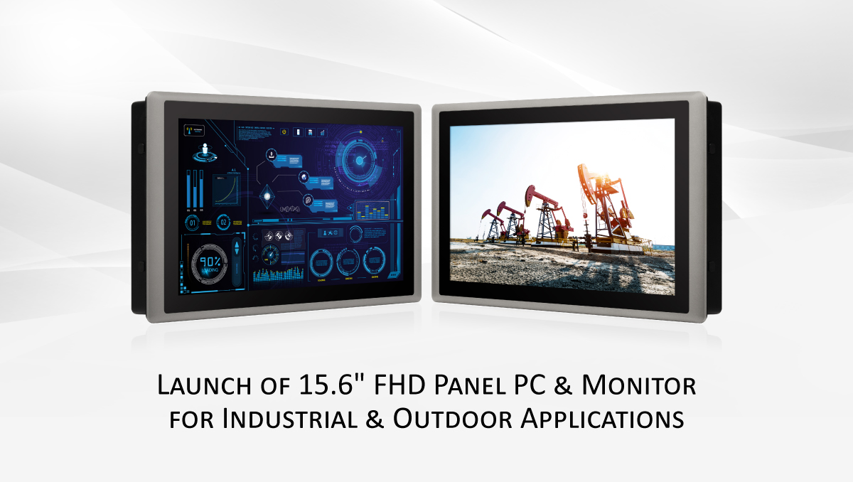 Cincoze Launches 15.6" FHD Panel PC and Monitor for Industrial and Outdoor Applications Cincoze Launches 15.6" FHD Panel PC and Monitor for Industrial and Outdoor Applications