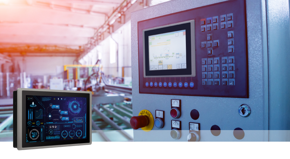 15.6-inch FHD industrial panel PC and monitor for smart manufacturing