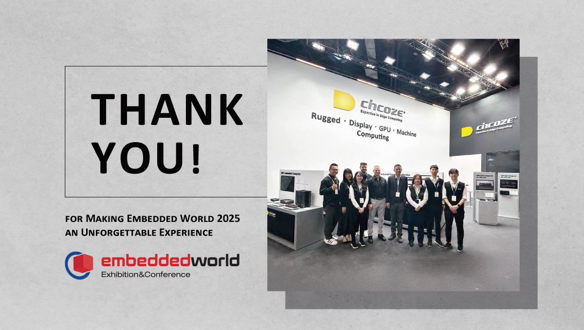 Danke, dass Sie die Embedded World 2025 zu einem unvergesslichen Erlebnis gemacht haben! Danke, dass Sie die Embedded World 2025 zu einem unvergesslichen Erlebnis gemacht haben!
