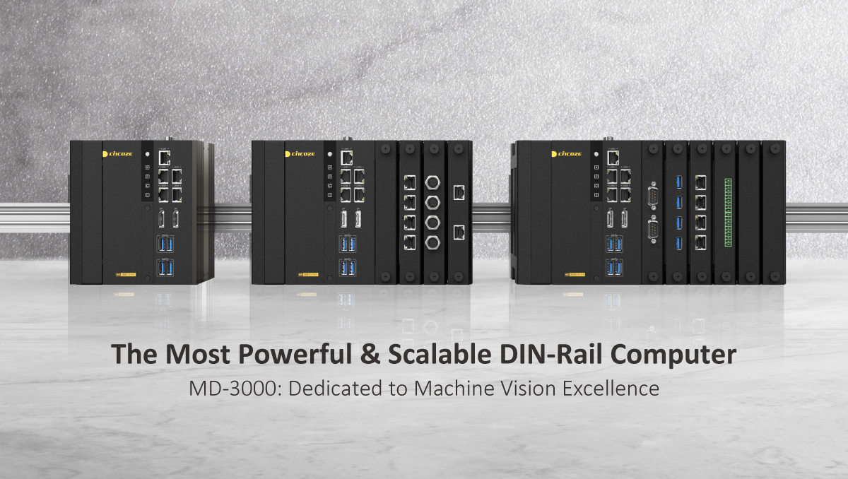 Cincoze High-Performance Scalable DIN-Rail Embedded Computer (MD-3000 Series) Cincoze High-Performance Scalable DIN-Rail Embedded Computer (MD-3000 Series)
