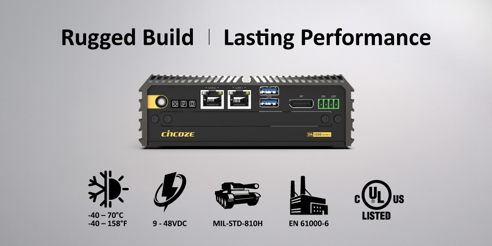 Certified Rugged Design for Reduced TCO Certified Rugged Design for Reduced TCO