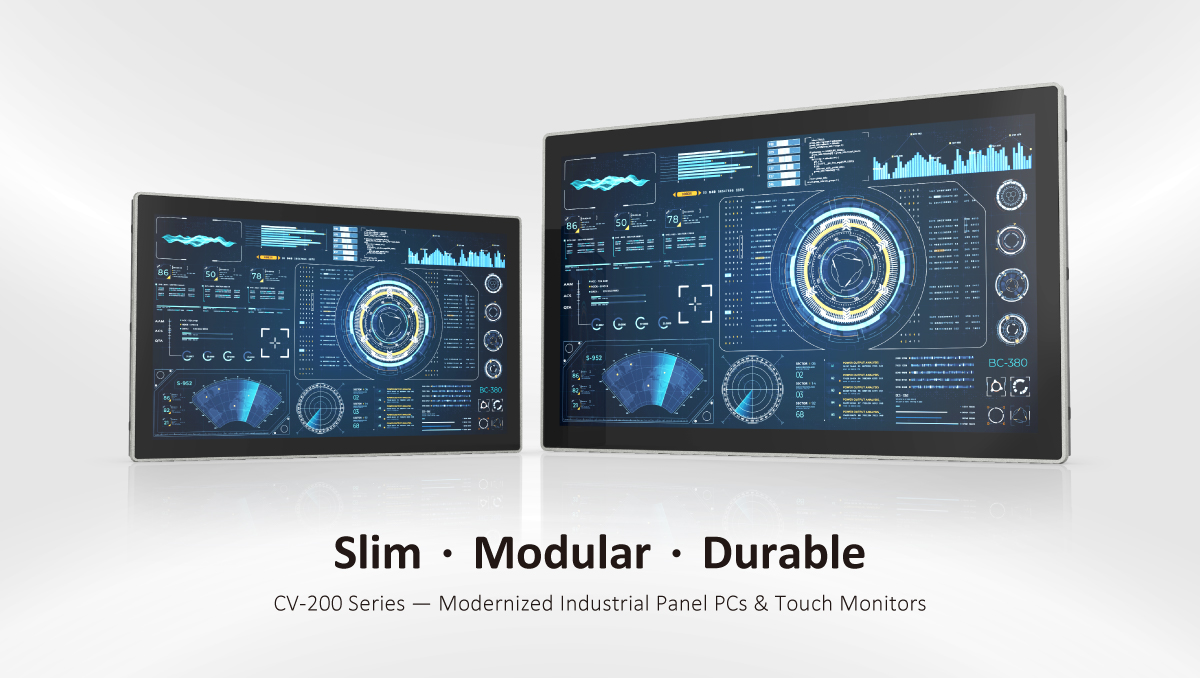 Cincoze bringt neue schlanke Industrie-Displays für verbesserte HMI- und Visualisierungsanwendungen auf den Markt Cincoze bringt neue schlanke Industrie-Displays für verbesserte HMI- und Visualisierungsanwendungen auf den Markt