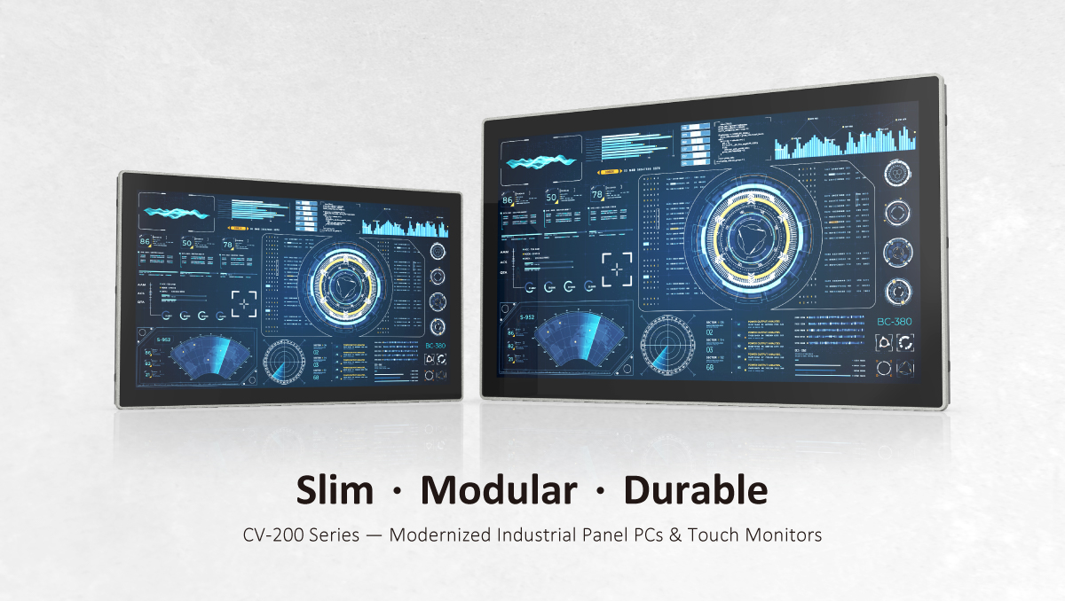 Cincoze Slim Bezel Industrial Panel PCs