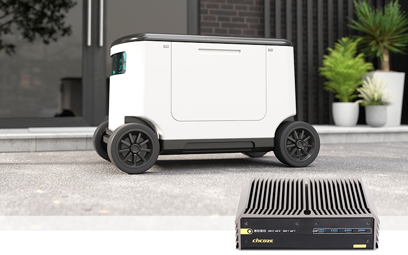 Cincoze GM-1000 Powers Last-Mile Autonomous Delivery Robots