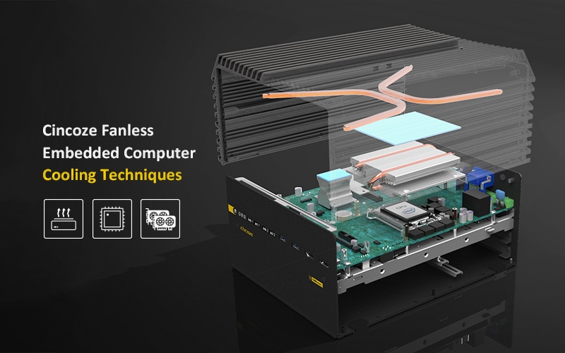 Cincoze Fanless Embedded Computer Cooling Techniques