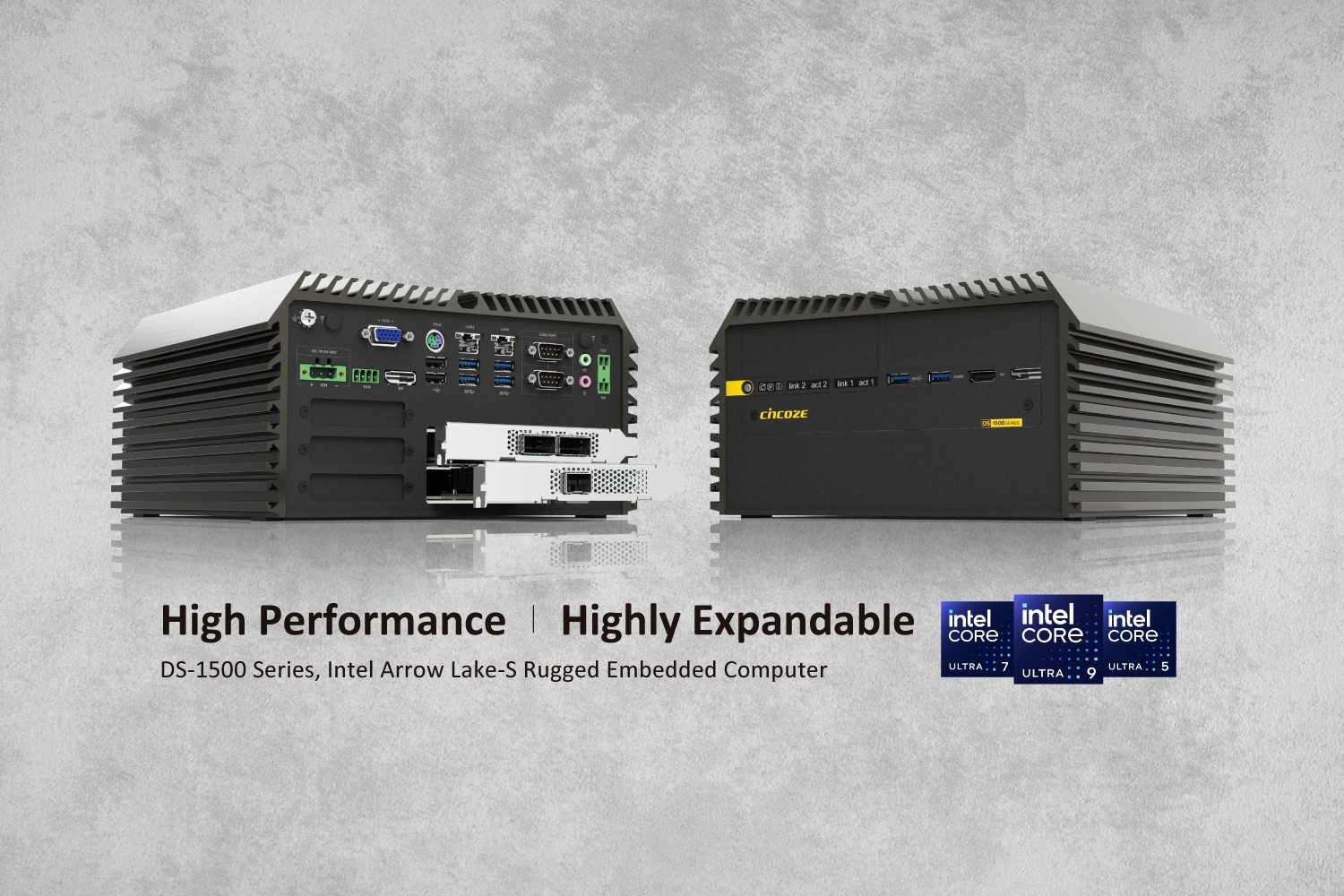[ Product Spotlight ] Cincoze High-Performance & PCIe Expandable Industrial Computer (DS-1500 Series)