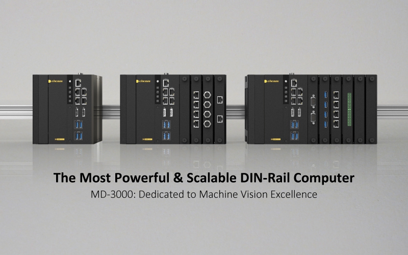 Cincoze Launches New MAGNET Product Line – High-Performance DIN-Rail Embedded Computers for Machine Vision