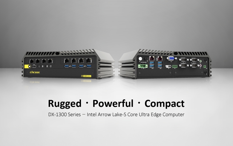 Cincoze Launches DX-1300 High-Performance Compact Industrial Computer: The Essential Edge Computing Core for Space-Constrained Environments