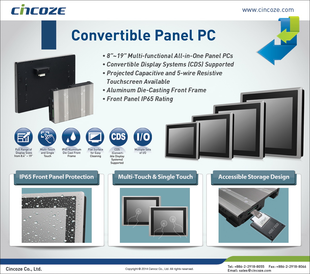 Convertible Panel PC Convertible Panel PC