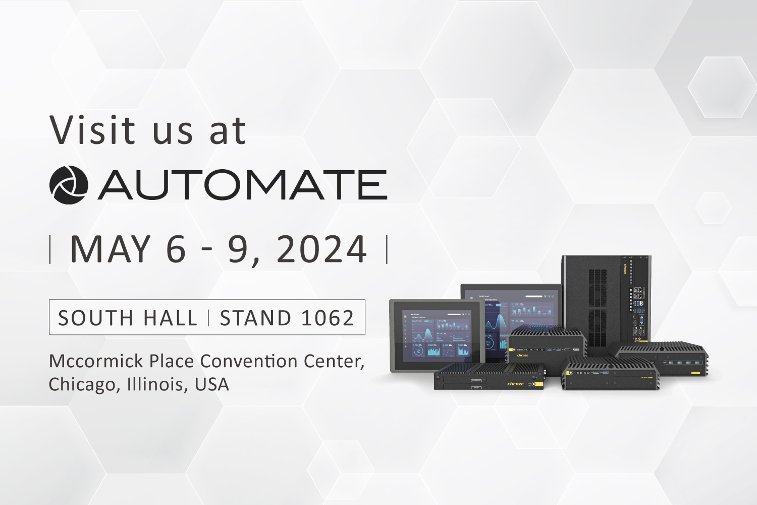 Visit Cincoze at Automate Show 2024 !
