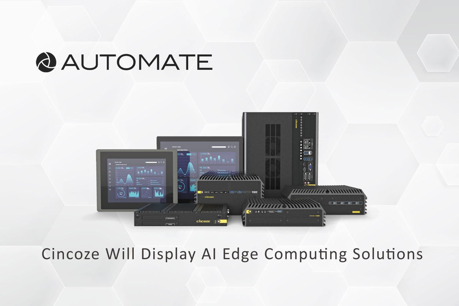 Automate 2024: Cincoze präsentiert KI Edge Computing Lösungen