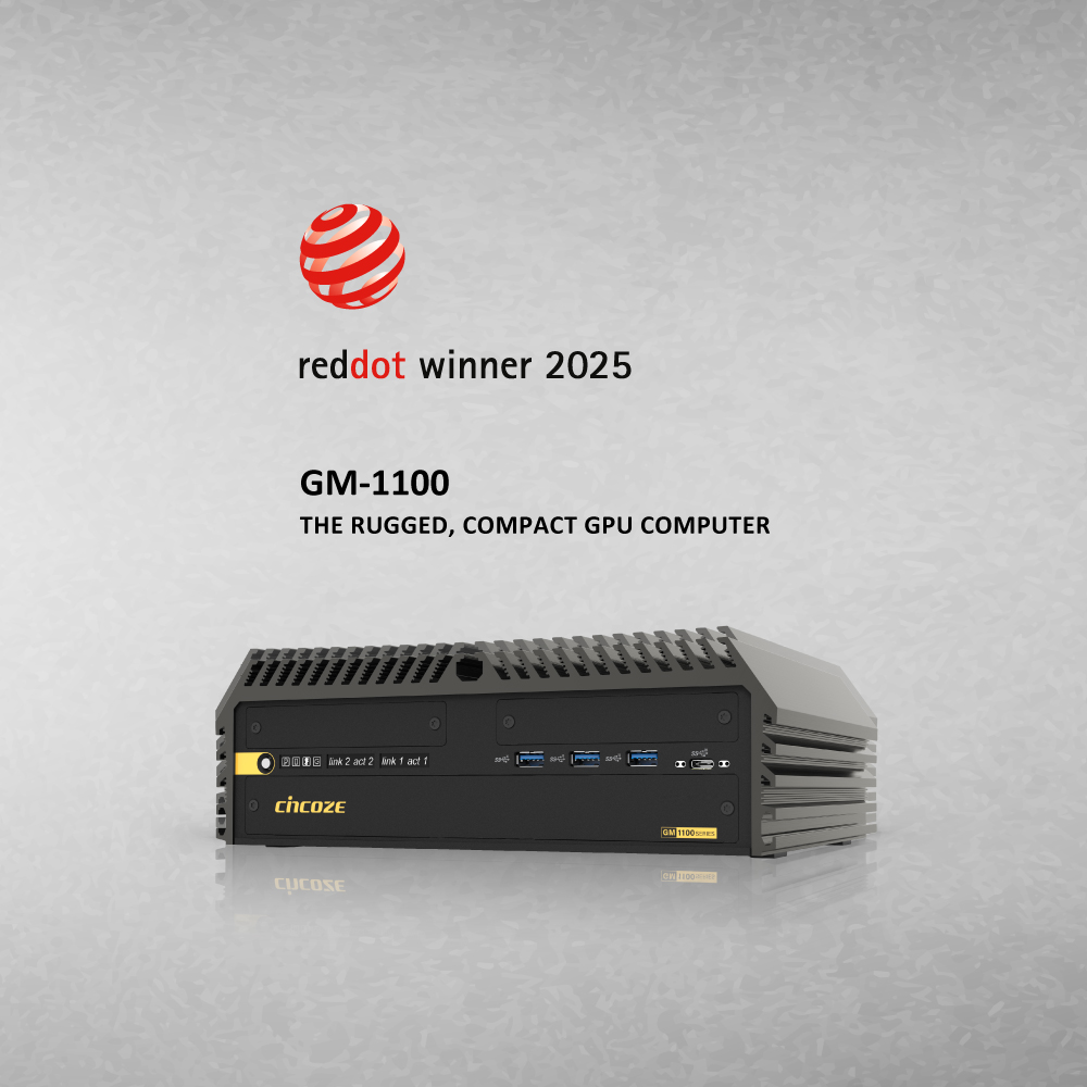 Doppelte Auszeichnung! Der MXM-GPU-Computer von Cincoze gewinnt den Red Dot Design Award und den Vision Systems Design Innovators Award