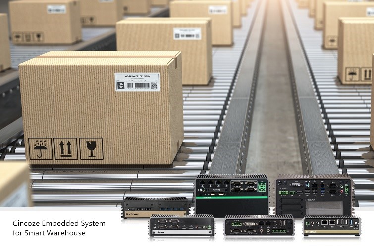 Cincoze High-Efficiency Smart Warehouse Solutions Increase Warehouse Productivity Cincoze High-Efficiency Smart Warehouse Solutions Increase Warehouse Productivity