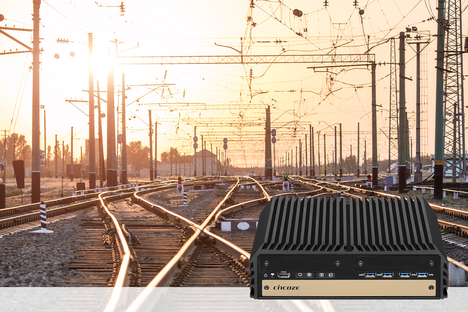 Cincoze DX-1100 Enables Railway Signal Control in Trains Cincoze DX-1100 Enables Railway Signal Control in Trains