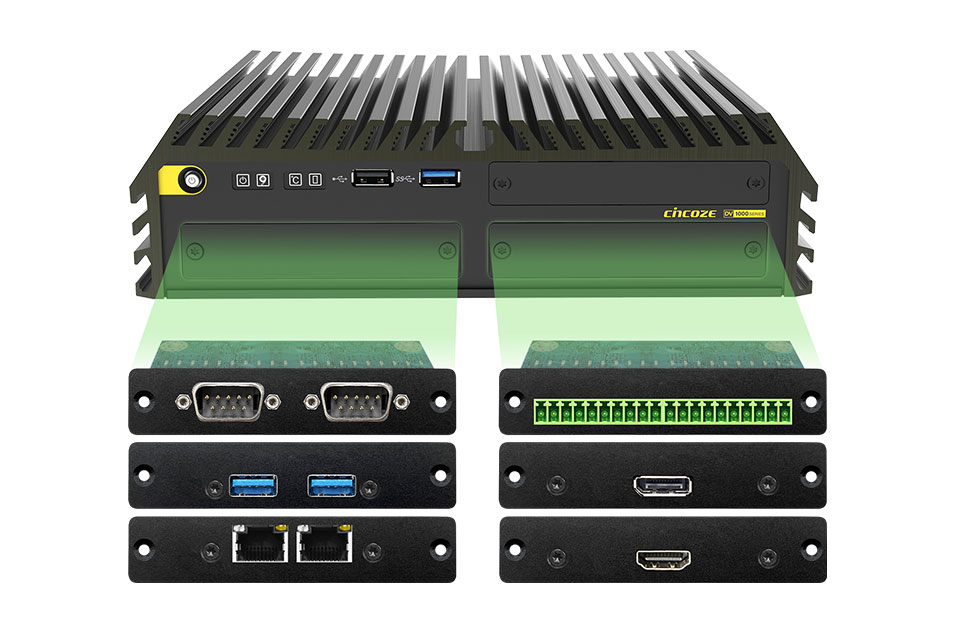Expandable Extra I/O and Functionality Expandable Extra I/O and Functionality