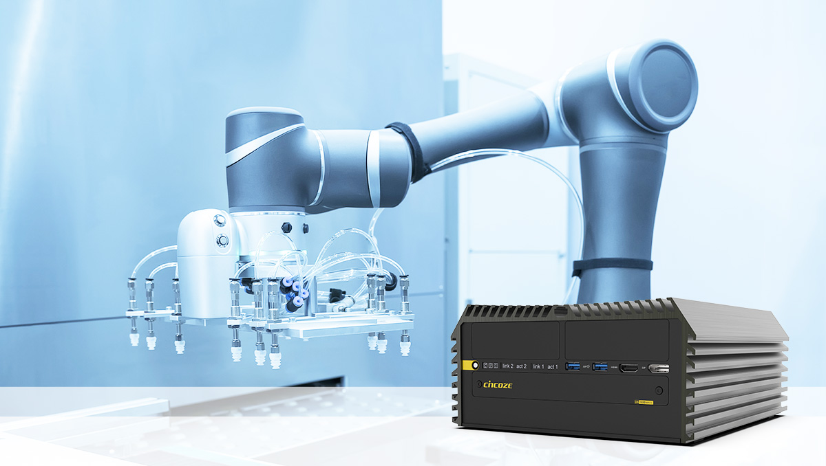 Cincoze Embedded Computer for Vision-guided Robots in Smart Applications Cincoze Embedded Computer for Vision-guided Robots in Smart Applications