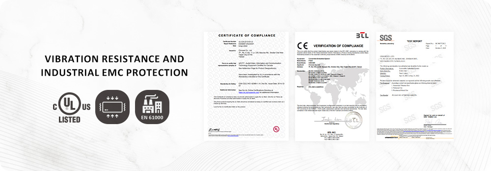 Vibration Resistance and Industrial EMC Protection Vibration Resistance and Industrial EMC Protection