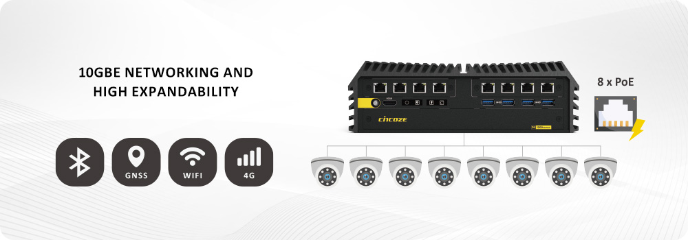 10GbE networking and high expandability 10GbE networking and high expandability