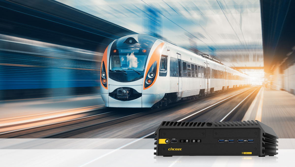 Cincoze DX-1200 Industrial Computer Powers Multiple Railway Computing Applications Cincoze DX-1200 Industrial Computer Powers Multiple Railway Computing Applications