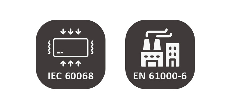 Industrial-grade EMC protection Industrial-grade EMC protection