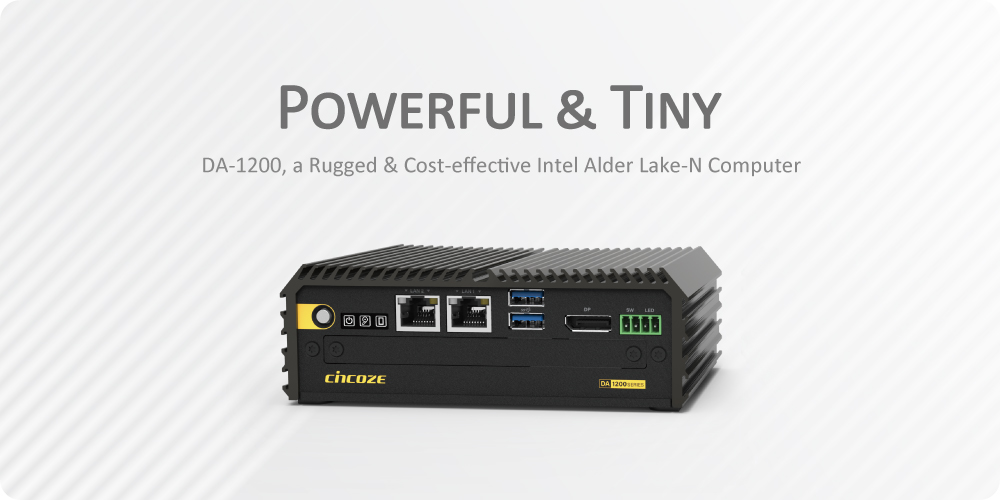 Kleiner und Leistungsstarker Embedded-PC – DA-1200 Kleiner und Leistungsstarker Embedded-PC – DA-1200