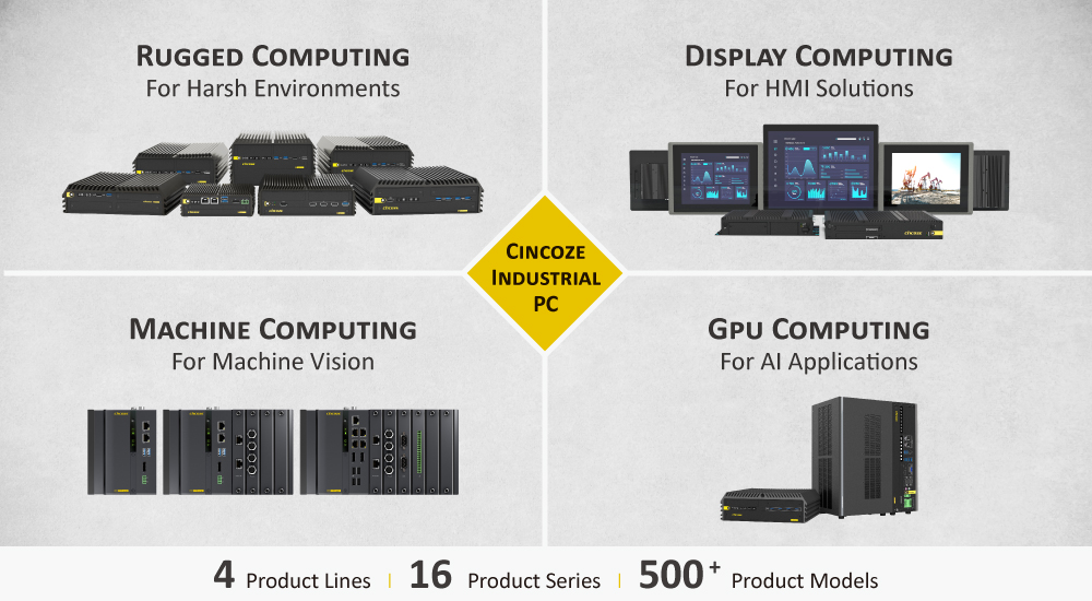 Cincoze Industrie-PCs Cincoze Industrie-PCs