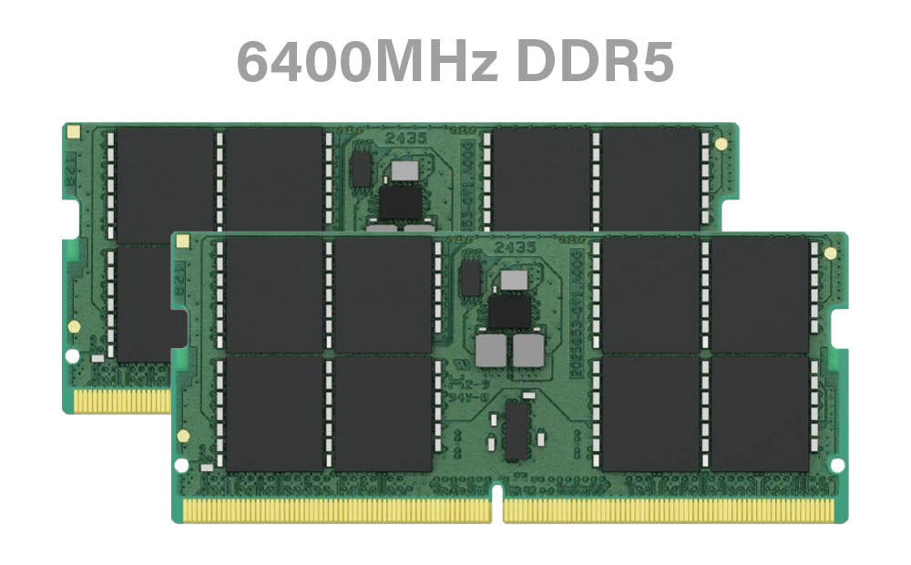 6400 MHz DDR5 CSODIMM