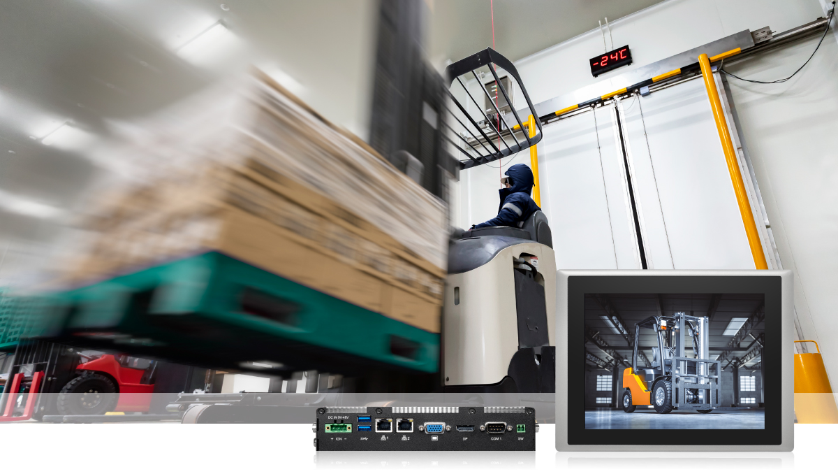 Cincoze Industrial Panel PC for Smart Forklifts: The Key to Digital Cold Chain Logistics Cincoze Industrial Panel PC for Smart Forklifts: The Key to Digital Cold Chain Logistics