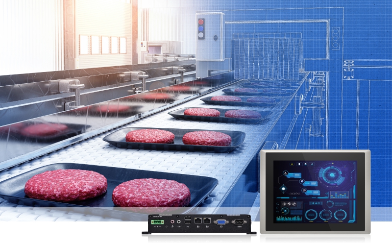 Cincoze Industrial Panel PC for Automated Meat Weighing