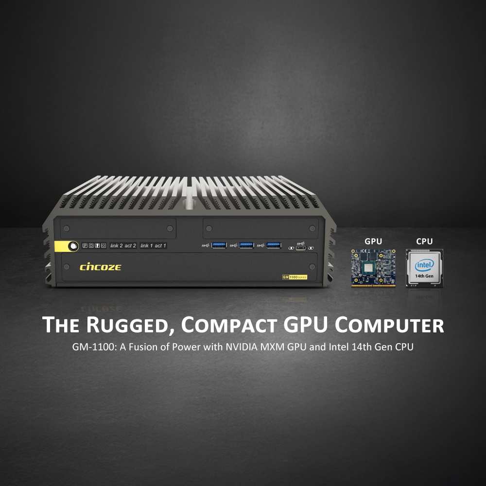 Rugged, compact GPU Computers (GM-1100 series)