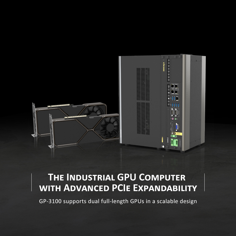 Dual Full-length GPU Expandable Computer (GP-3100 series)