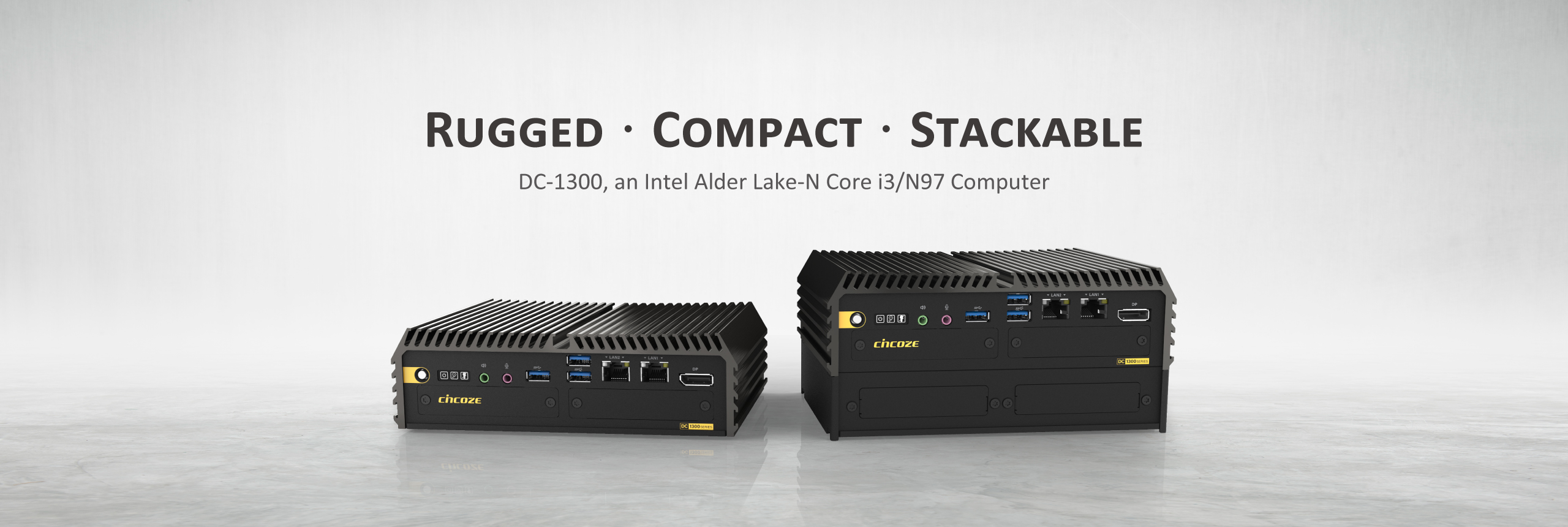 Cincoze Launches New Compact Industrial Computers (DC-1300 series) for Smart Manufacturing