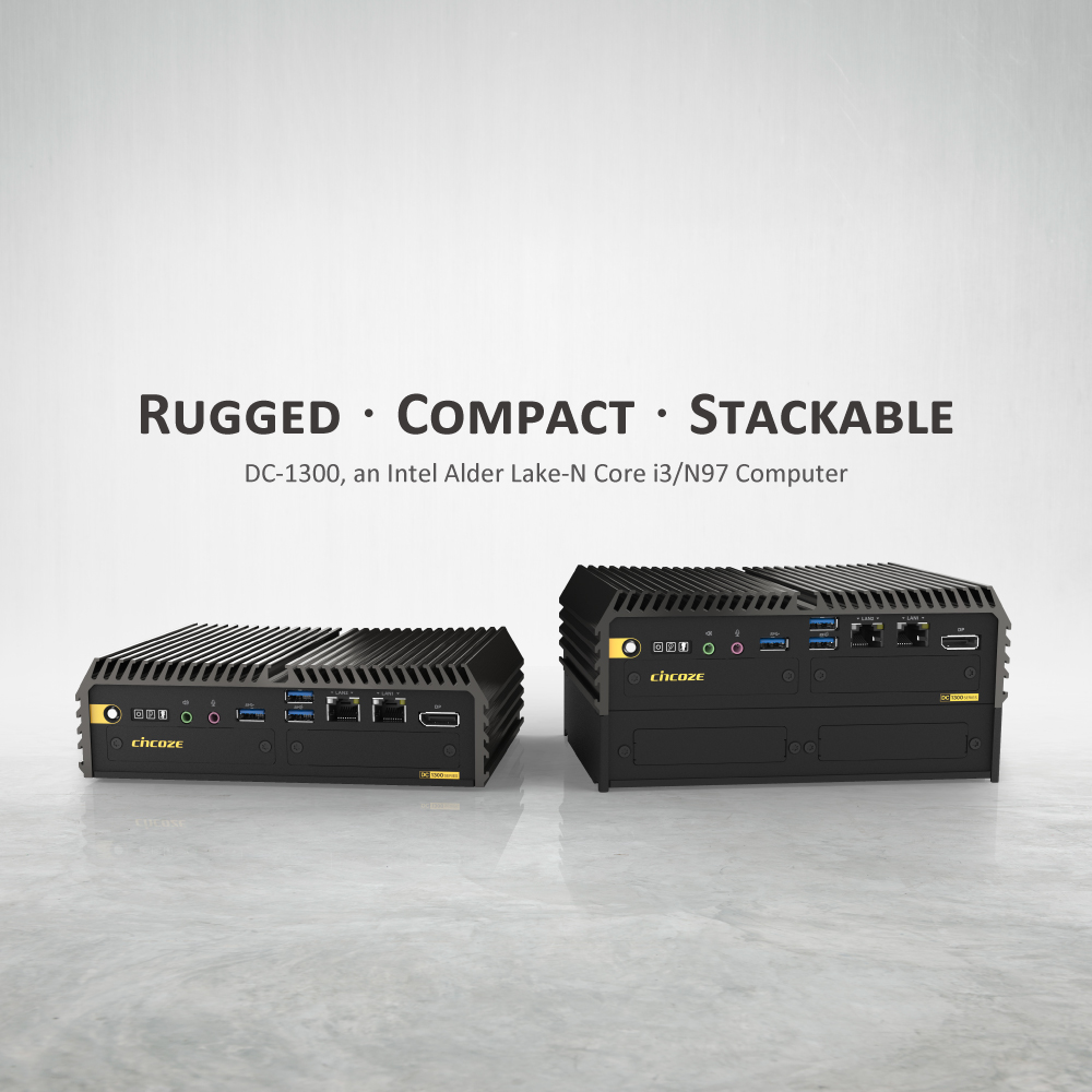 Cincoze Launches New Compact Industrial Computers (DC-1300 series) for Smart Manufacturing