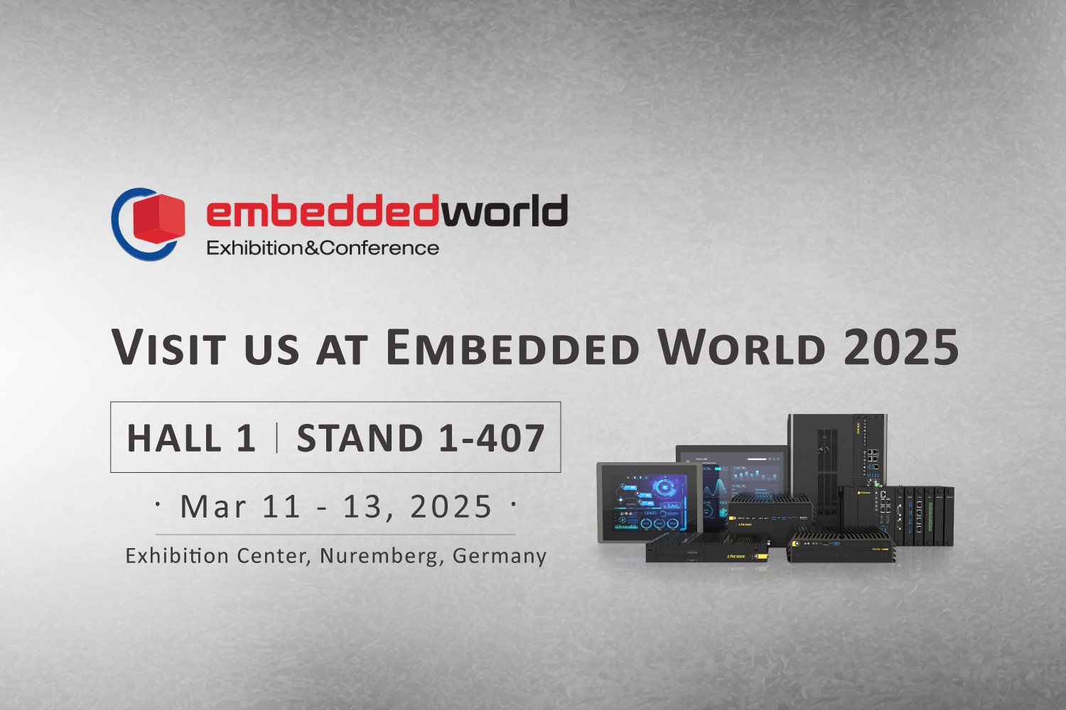 Embedded World 2025: Cincoze Releases the Latest Edge AI Computing Solutions for AIoT